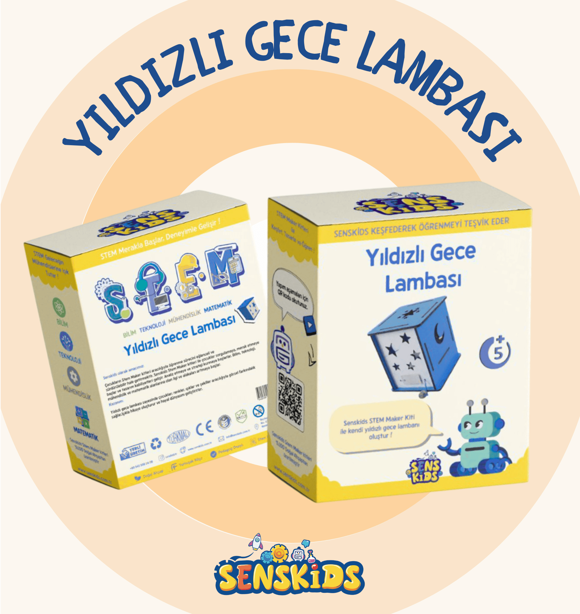 Yıldızlı Gece Lambası - Görsel 4