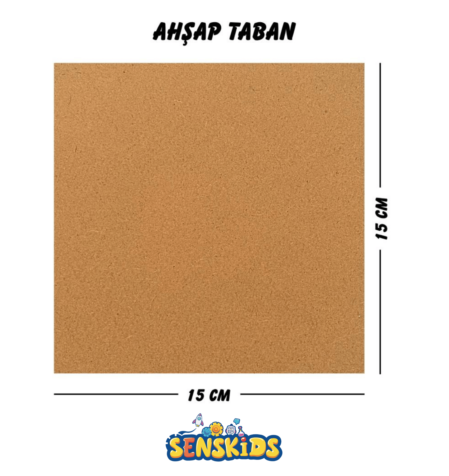 Ahşap Tabanlı Basit Elektrik Devresi Deney Seti ( Pilli ) - Görsel 3